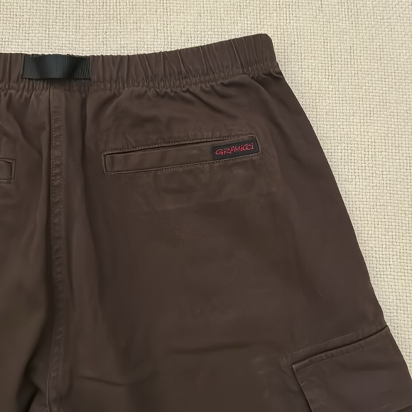 Gramicci Relaxed Fit Cargo Shorts Brown - Picture 7 of 16